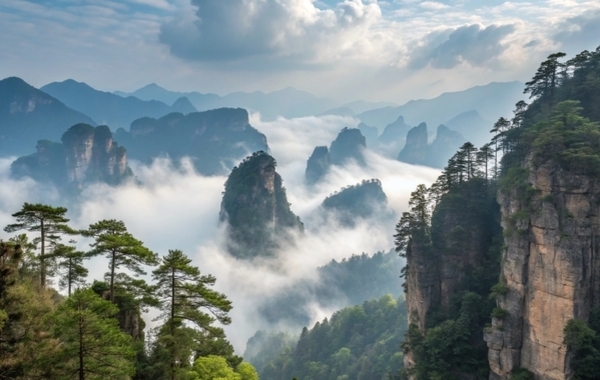 Zhangjiajie and the Floating Forests: China's Most Surreal Landscape Zhangjiajie and the Floating Forests: China's Most Surreal Landscape