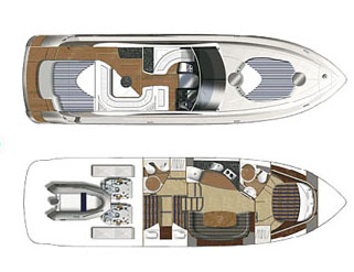 Fairline Targa 47, Especificações do Iate Fairline Targa 47, Especificações do Iate
