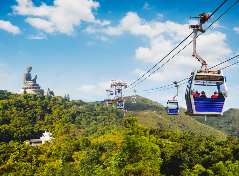 Itinerário de luxo na ilha de Lantau, praias, spa e Tai O