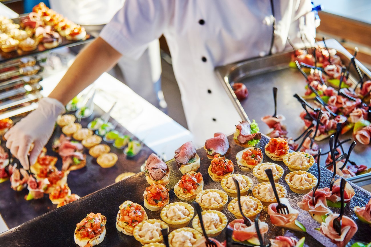 The average cost of a private chef is approximately €100 per person